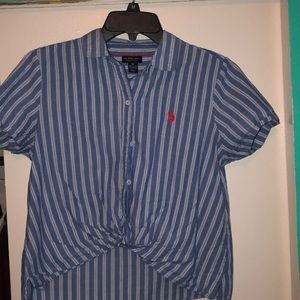 Polo button up shirt